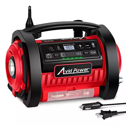 AVID POWER Tire Inflator Air Compressor