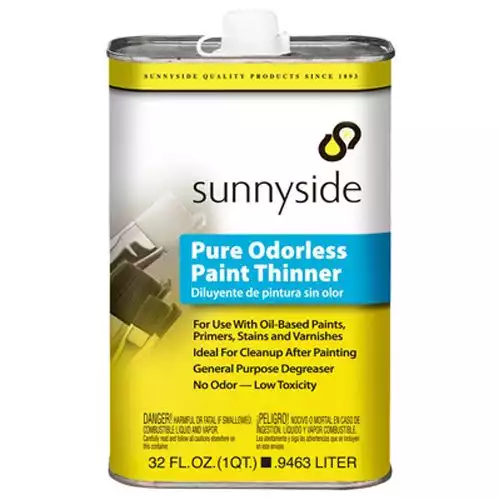 Sunnyside 70532 Pure Odorless Paint Thinner, Quart