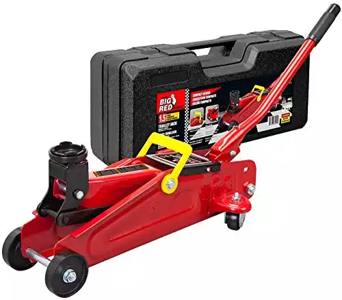 BIG RED Torin Hydraulic Trolley / Floor Jack 1.5 Ton (3,000 lb) Capacity