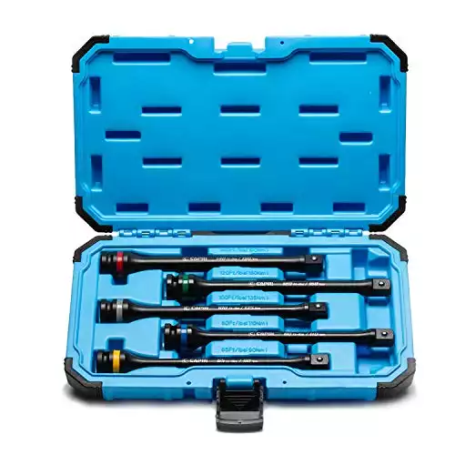 Capri Tools 30083 Torque Limiting Extension Bar Set