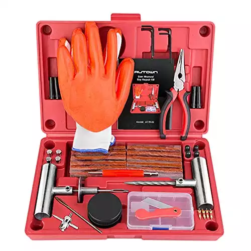 AUTOWN Tire Repair Kit, 75 Pcs